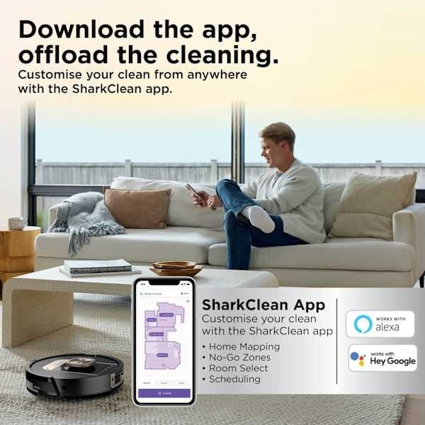 Shark ThermaCharged PowerDetect Robot Vacuum Cleaner - White | RV2900XEUKWH