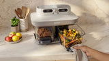 Ninja CRISPi DualZone 8-Function Glass Air fryer - Bone | DD102UKIV2