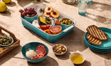 Le Creuset 32cm Stoneware Heritage Rectangular Dish - Bleu Riviera | 71102320990080