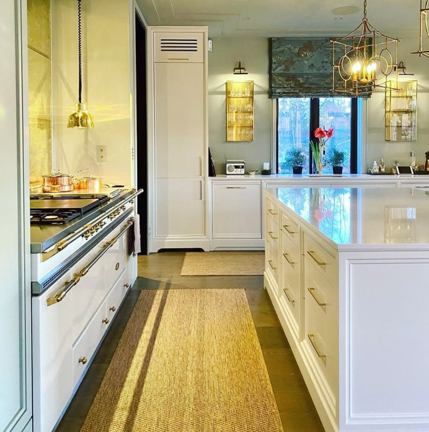 Lacanche Cluny Classic 1800mm - White & Brass | LG1852GCT