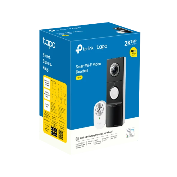 Tapo Video Doorbell Camera | Tapo D235 | TAPOD235
