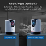 Tapo Pan/Tilt AI Home Security Wi-Fi Camera | TAPOC225