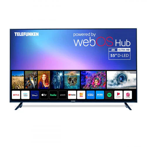 Telefunken 65” DLED UHD webOS Smart TV | TS6520