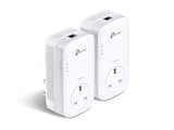 TP Link AV1300 Gigabit Passthrough Powerline Starter Kit | TL-PA8010PKIT