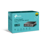 TP Link 5-Port Gigabit Easy Smart PoE Switch with 4-Port PoE+ | TL-SG105PE