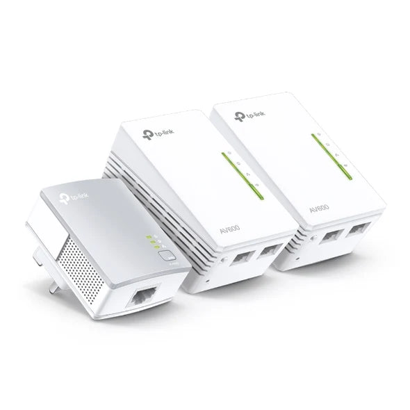 TP Link Powerline 600 Wi-Fi 3-pack Kit | TL-WPA4220TKIT