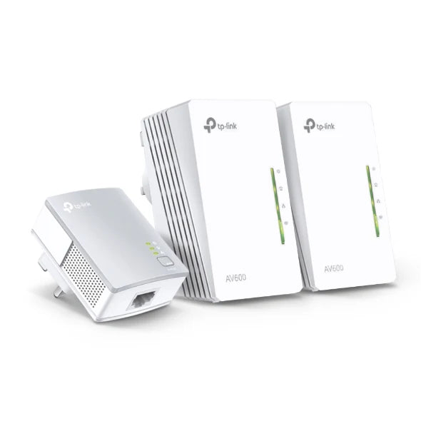 TP Link Powerline 600 Wi-Fi 3-pack Kit | TL-WPA4220TKIT