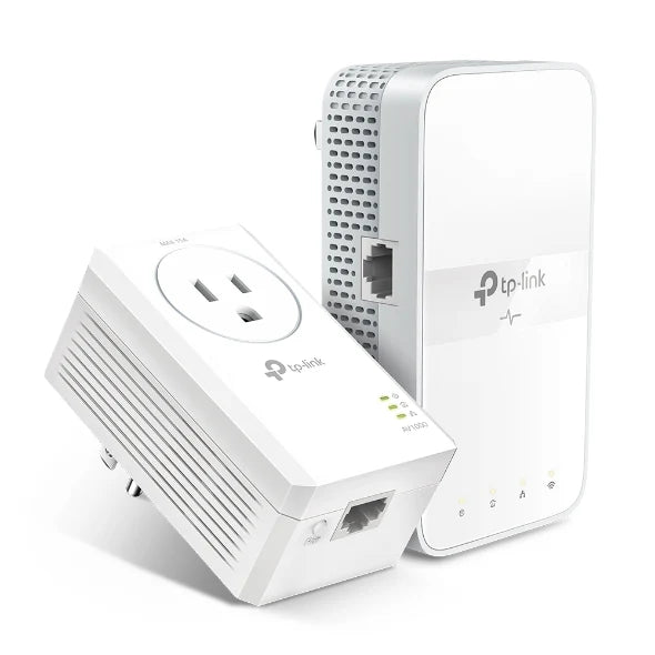 TP Link AV1000 Gigabit Passthrough Powerline ac Wi-Fi Kit | TL-WPA7617KIT