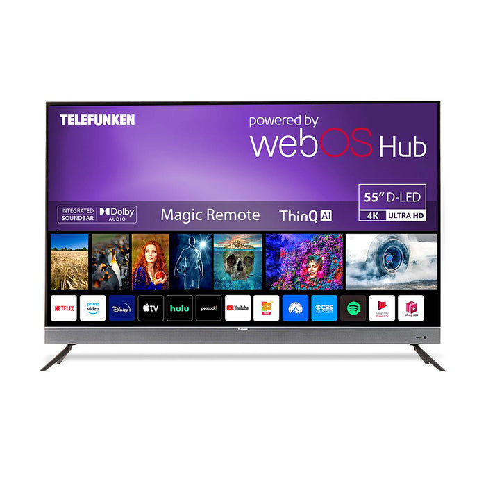 Telefunken 55" DLED UHD 4K WebOS Smart TV N19-TF-TS5510