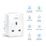 Tapo Mini Smart Wi-Fi Socket 4pk | TAPOP100(4-PACK)V2