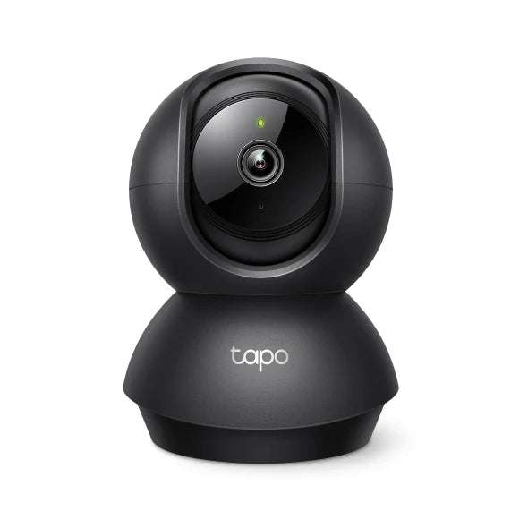 Tapo Pan/Tilt Home Security Wi-Fi Camera - Black | TAPOC201