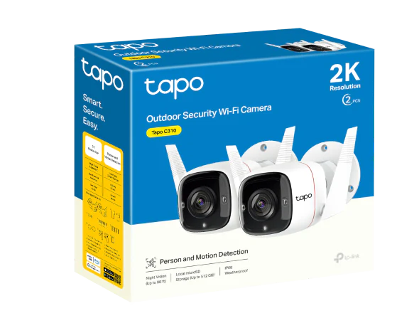 Tapo Outdoor Security Wi-Fi Camera | TAPOC310P2