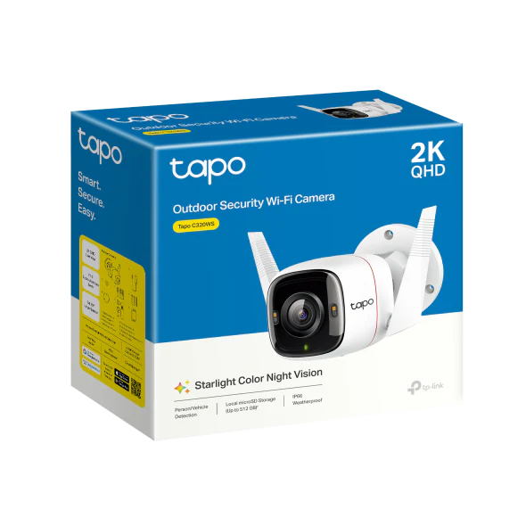 Tapo Outdoor Security Wi-Fi Camera | Tapo C320WS