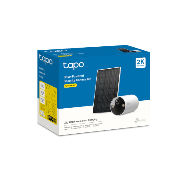 Tapo Solar-Powered Security Camera Kit | Tapo C410 KIT