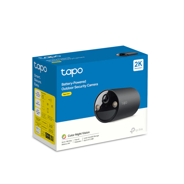 Tapo Battery-Powered Outdoor Security Camera | TAPOC411