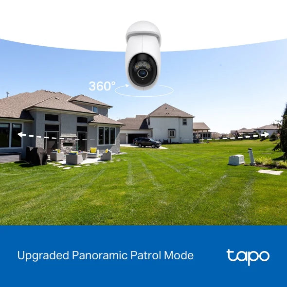 Tapo Outdoor Pan/Tilt Security Wi-Fi Camera | TAPOC560WS