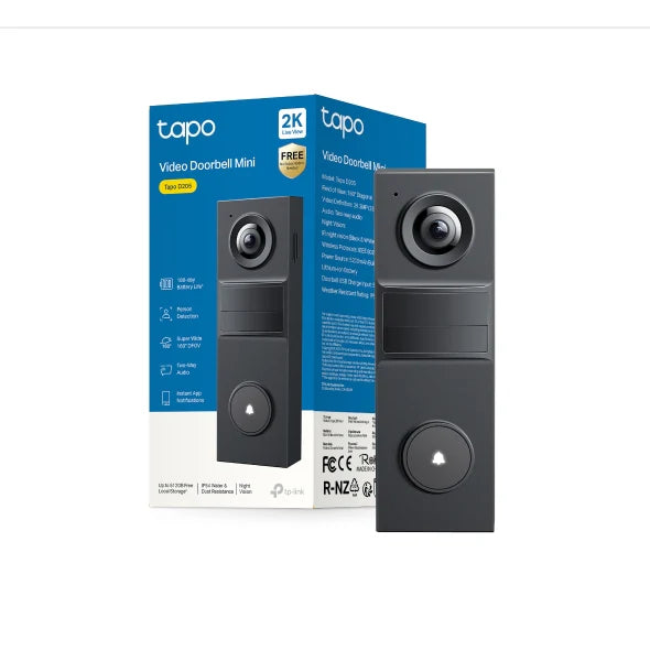 TP Link 2K Battery Video Doorbell Mini | TD20