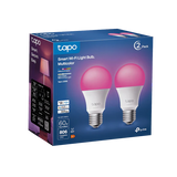 Tapo Smart Wi-Fi Light Bulb 2pk - Multicolour | TAPOL530E(2-PACK)