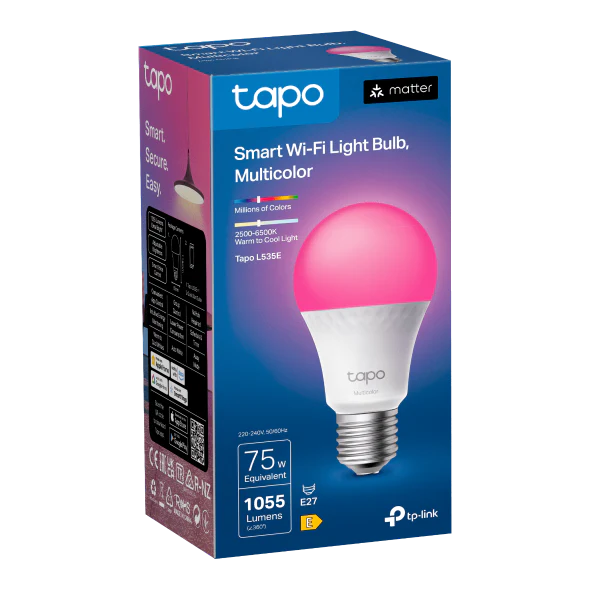 Tapo Smart WiFi Light Bulb - Multicolor | TAPOL535E