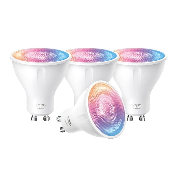 Tapo Smart Wi-Fi Spotlight 4pk - Multicolor | TAPOL630
