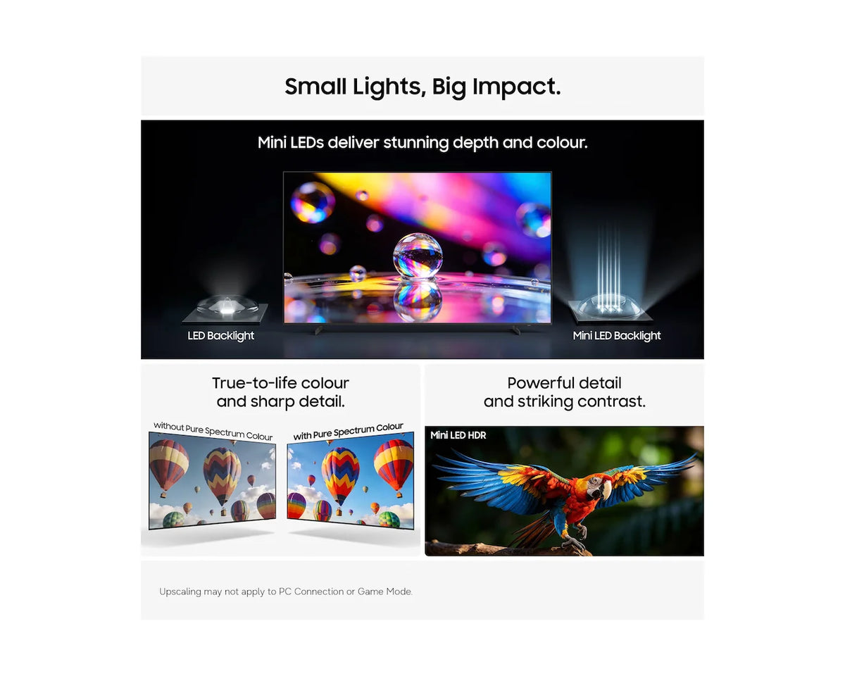 Samsung 50" Mini LED M70H 4K Vision AI Smart TV (2026) | UE50M70HAKXXU