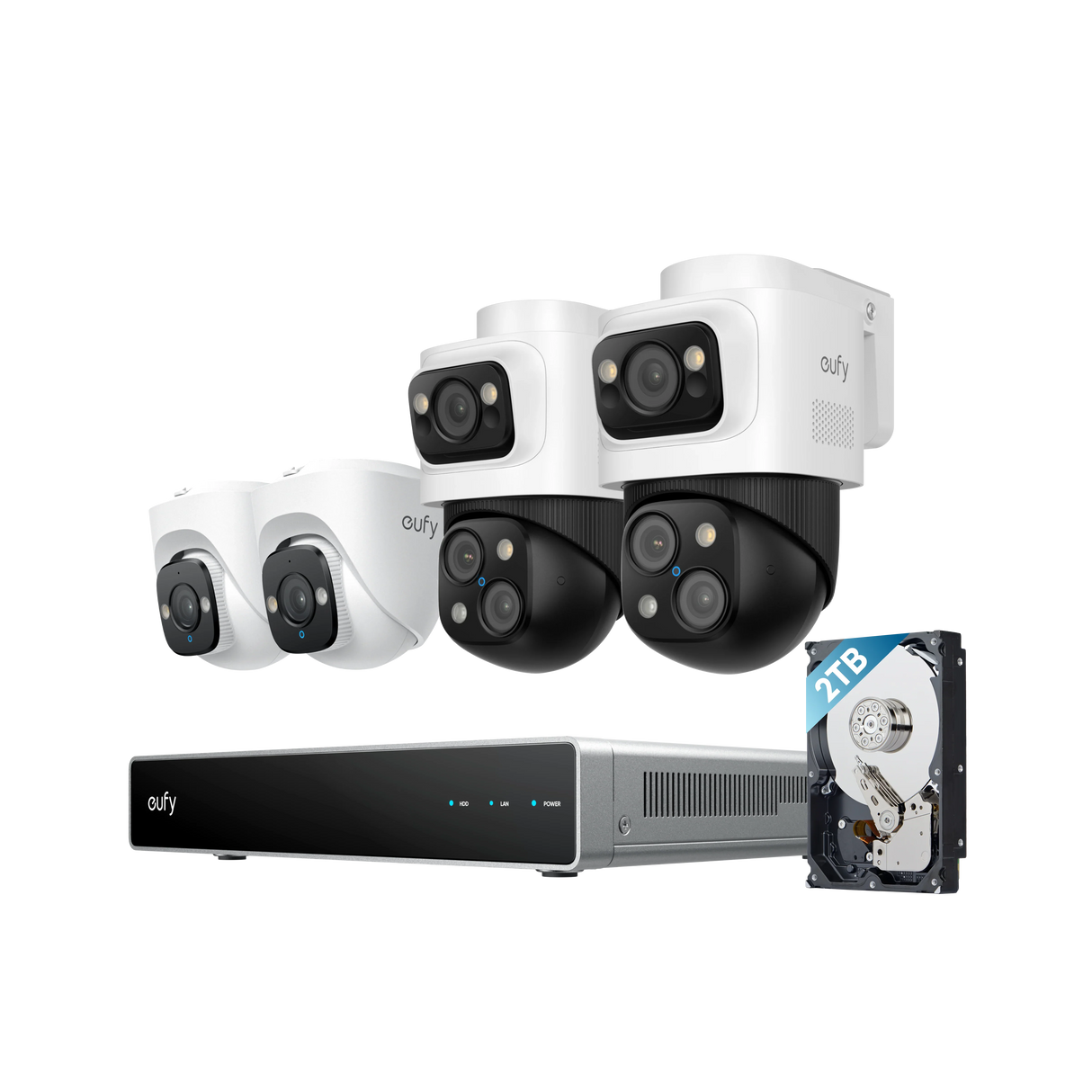 Eufy PoE NVR CCTV Security System S4 | E8E00326