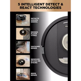 Shark PowerDetect UV Reveal 2-in-1 Vac & Mop Robot Vacuum – White | RV3000XEUKWH