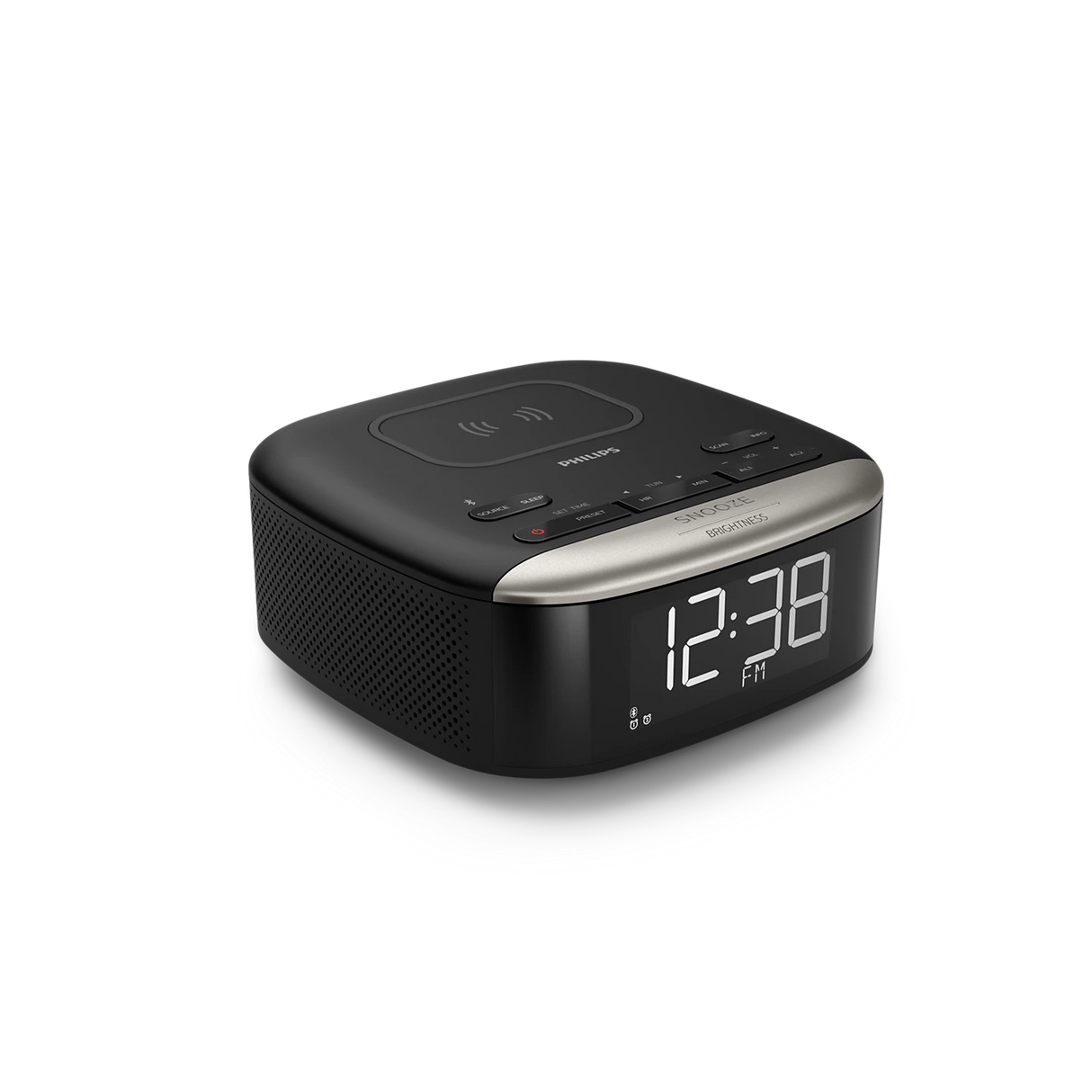 Philips Clock Radio With Wireless Charger | TAR7606/10