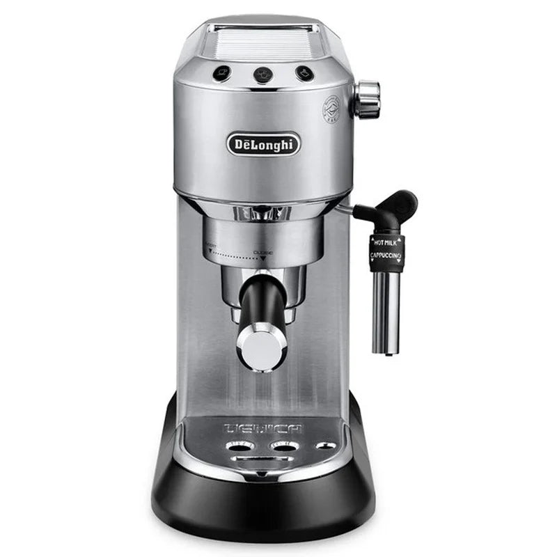 DeLonghi Dedica Pump Coffee Machine Bundle - Silver | ECKG6820.M