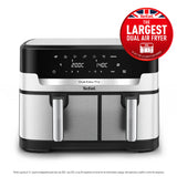 Easy Fry Dual XXL 11L Air Fryer - Stainless Steel | EY942DG1