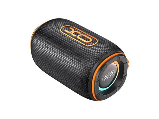 XO F57 Bamboo Outdoor 10W BT Speaker -  Black + Orange | EXSXO-F57-10W