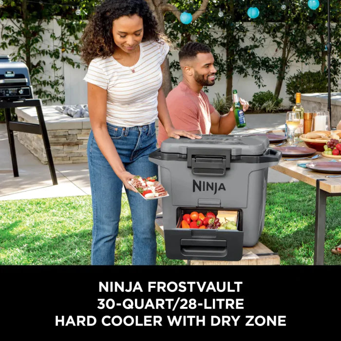 Ninja FrostVault 28L Hard Cooler with Dry Zone Slate Grey | FB131UKGY