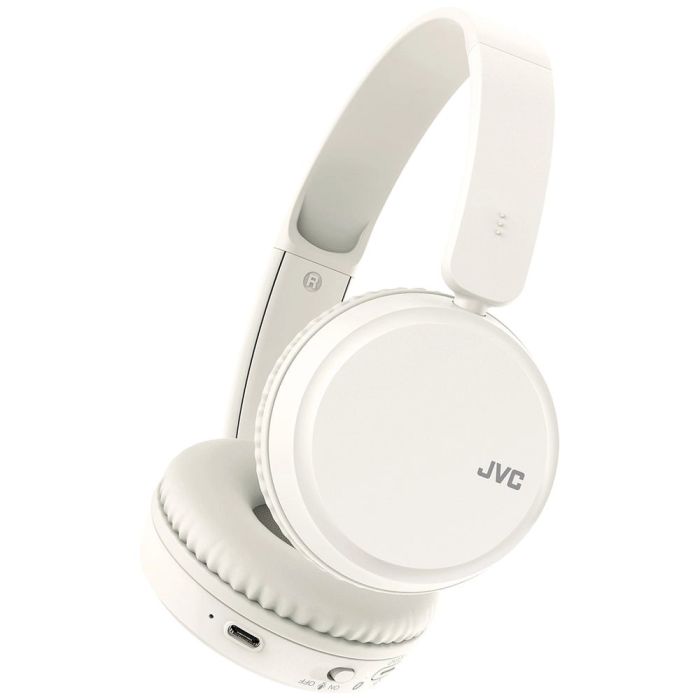 JVC White On Ear Bluetooth Headphones