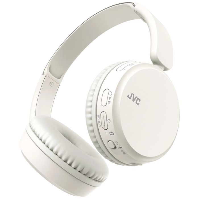 JVC White On Ear Bluetooth Headphones