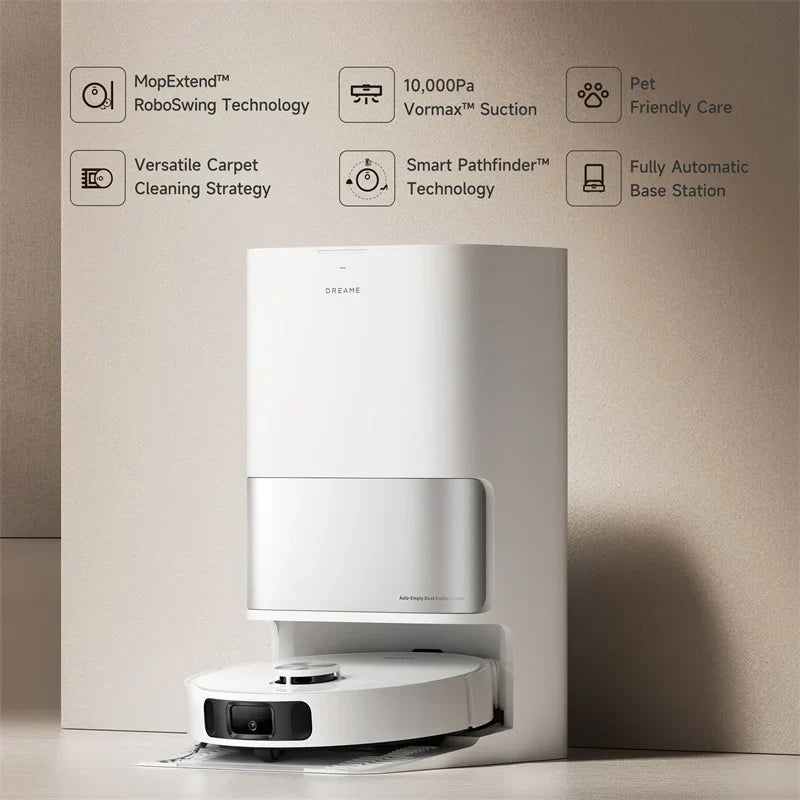 Dreame L10s Ultra Gen 2 Robot Vacuum Cleaner and Mop - White | RLL32SE