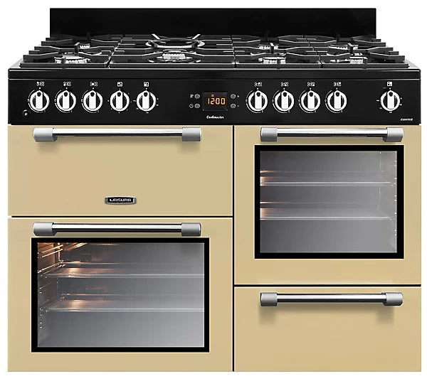 Leisure Cookmaster Freestanding Electric Range cooker with Gas Hob - Cream | CK110F232C