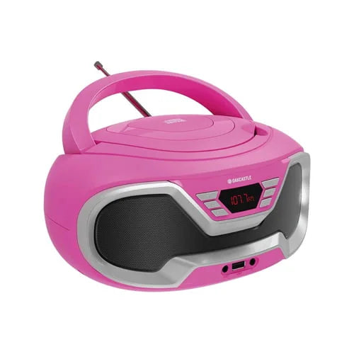 Majority Oakcastle Bluetooth CD Player - Pink | 1000000820