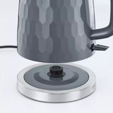 Russell Hobbs Honeycomb Electric 1.7L Cordless Kettle Grey | 26053