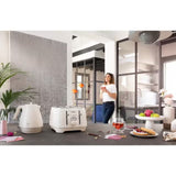 De'Longhi Ballerina Seta Toaster - Cream | CTDS4003.CR