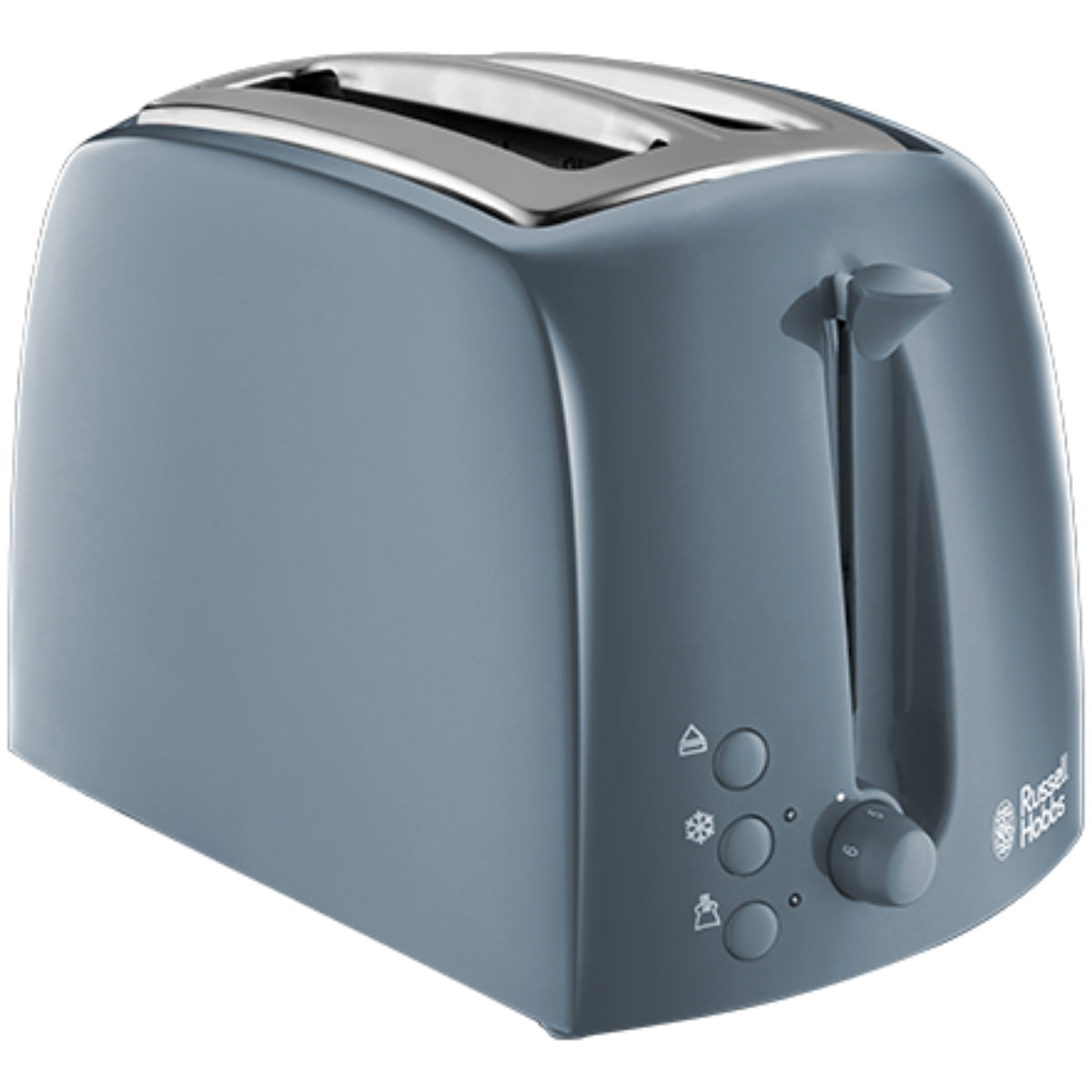 Russell Hobbs Textures 2 Slice Toaster - Grey | 21644