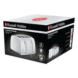 Russell Hobbs Honeycomb 4 Slice Toaster - White | 26070