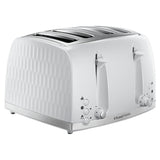 Russell Hobbs Honeycomb 4 Slice Toaster - White | 26070