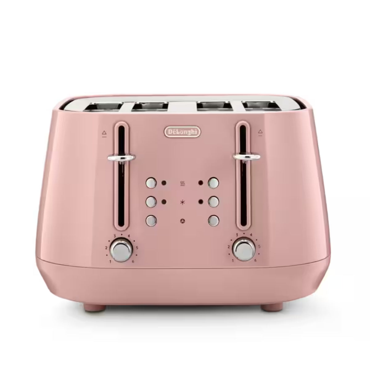 Delonghi Eclettica 4 Slice Toaster - Pink | CTY4003.PK