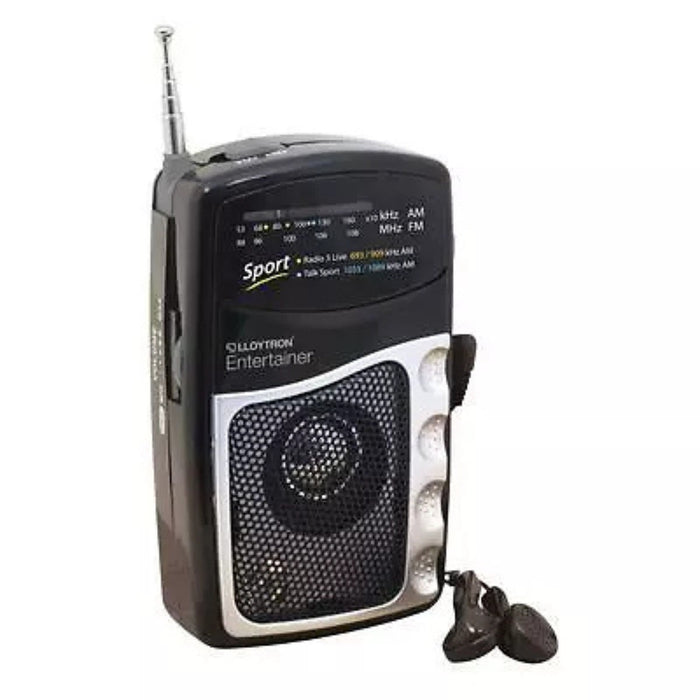 Lloytron Entertainer 2 Band DC Pocket Radio