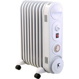 Mylek Electric Oil Filled Radiator with 24 Hour Timer MYOF2000